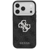 Guess 4G & Big Strass Logo hoesje voor iPhone 17 Pro Max / 18 Pro Max - zwart