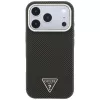 GUESS Kevlar Triangle Logo MagSafe-hoesje voor iPhone 17 Pro / 18 Pro – bruin