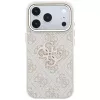 Guess 4G & Big Resin Logo hoesje voor iPhone 17 Pro Max / 18 Pro Max - roze