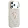 Guess 4G & Big Resin Logo hoesje voor iPhone 17 Pro Max / 18 Pro Max - roze