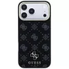 Guess Peony 4G Small Logo MagSafe-hoesje voor iPhone 18 Pro / 17 Pro - zwart