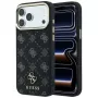 Guess Peony 4G Small Logo MagSafe-hoesje voor Apple iPhone 16 Pro Max / 17 Pro Max - zwart