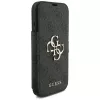 Guess Book 4G Metal Logo hoesje voor iPhone 18 Pro / 17 Pro - zwart