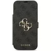 Guess Book 4G Metal Logo hoesje voor iPhone 18 Pro Max / 17 Pro Max, zwart
