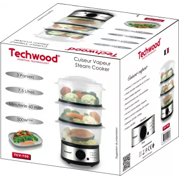 Techwood TCV-750 7.5 L voedselstomer (TCV-750)