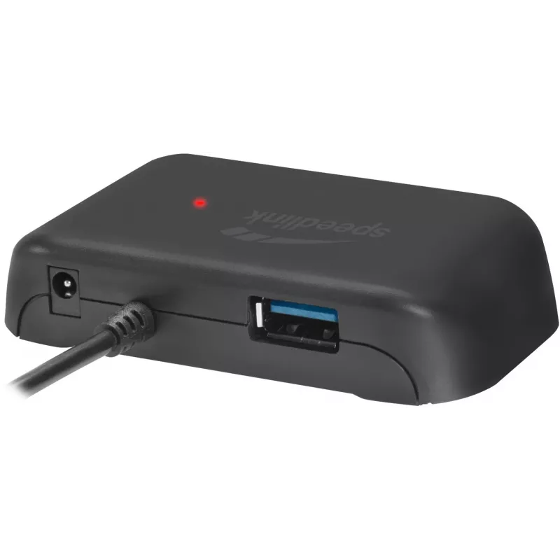 Speedlink Snappy Evo USB-C naar 4-poorts USB 3.0-hub (SL-140202-BK)
