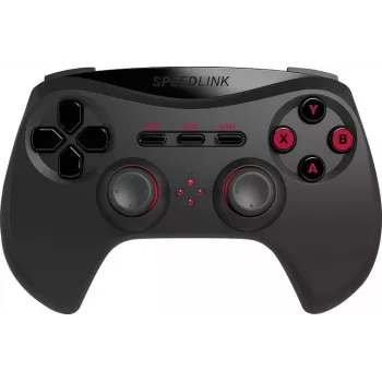Speedlink Strike NX draadloze gamepad voor pc/PS3, zwart (SL-650100-BK-01)