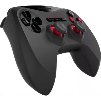 Speedlink Strike NX draadloze gamepad voor pc/PS3, zwart (SL-650100-BK-01)