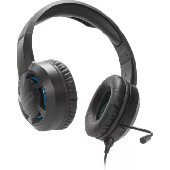 SPEEDLINK SL-450305-BK bedrade on-ear gaming-headset met ruisonderdrukkende microfoon, USB-A, 30mm-drivers, 1,8m kabel, zwart