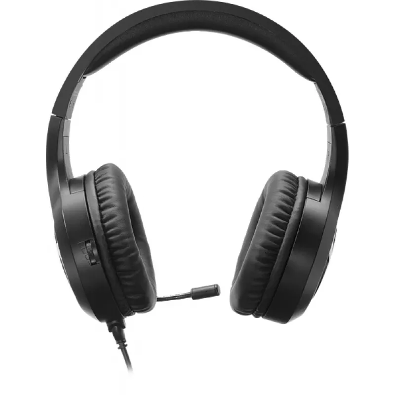 SPEEDLINK SL-450305-BK bedrade on-ear gaming-headset met ruisonderdrukkende microfoon, USB-A, 30mm-drivers, 1,8m kabel, zwart