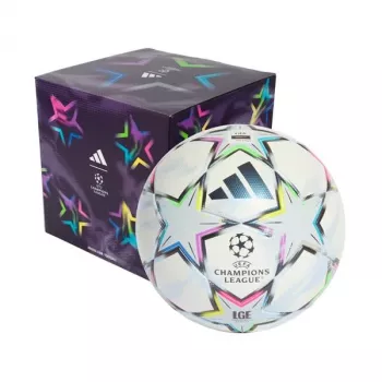 adidas UCL League 26/27 League Stage Box voetbal maat 5 wit blauw roze groen KE9771