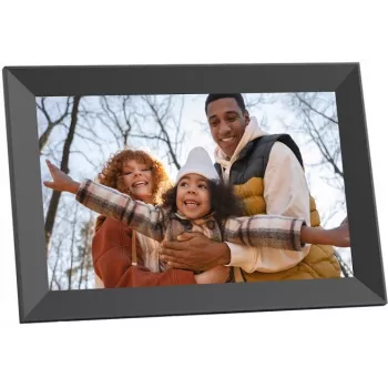 AgfaPhoto Realview APF1000 WiFi One digitale fotolijst, 10 inch, zwart (APF1000WIFIBK)