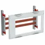 Striebel & John MBR202 verzamelrail-module-bouwset 60mm voor 3-/4-polige systemen, 690V AC, IP20, lichtgrijs