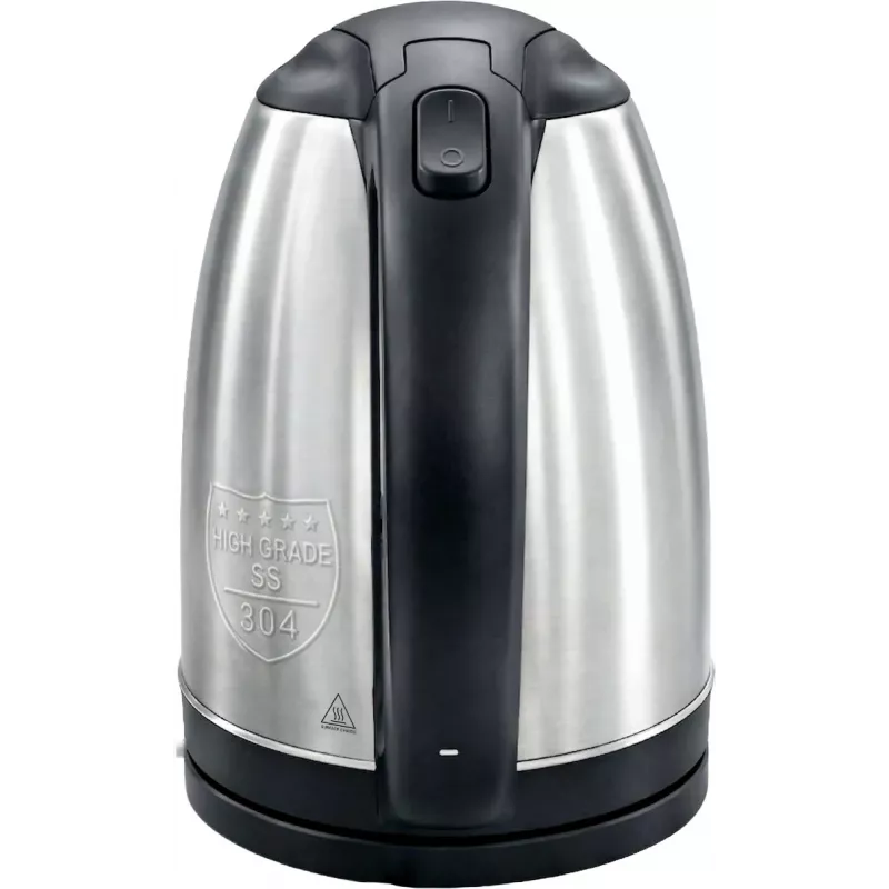 Techwood TBI-018 roestvrijstalen waterkoker 1,8 L, zilver (TBI-018)