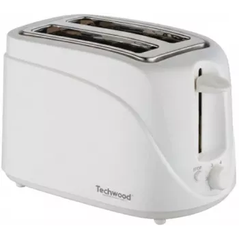 Techwood TGP-222 Broodrooster 700 W 2 sleuven, wit (TGP-222)