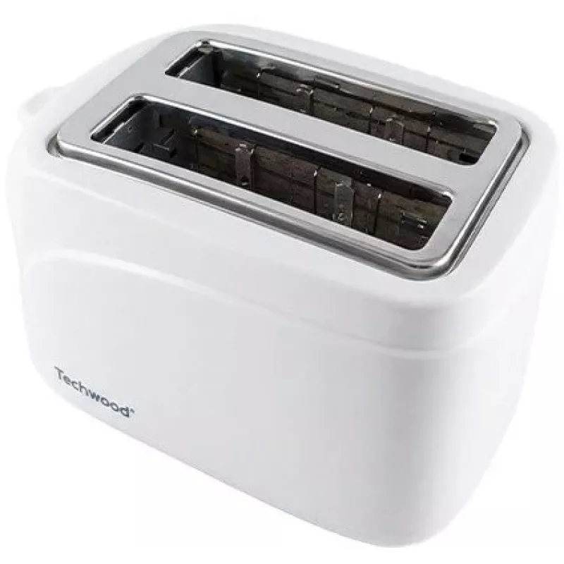 Techwood TGP-222 broodrooster voor 2 sneden 700 W, wit (TGP-222)