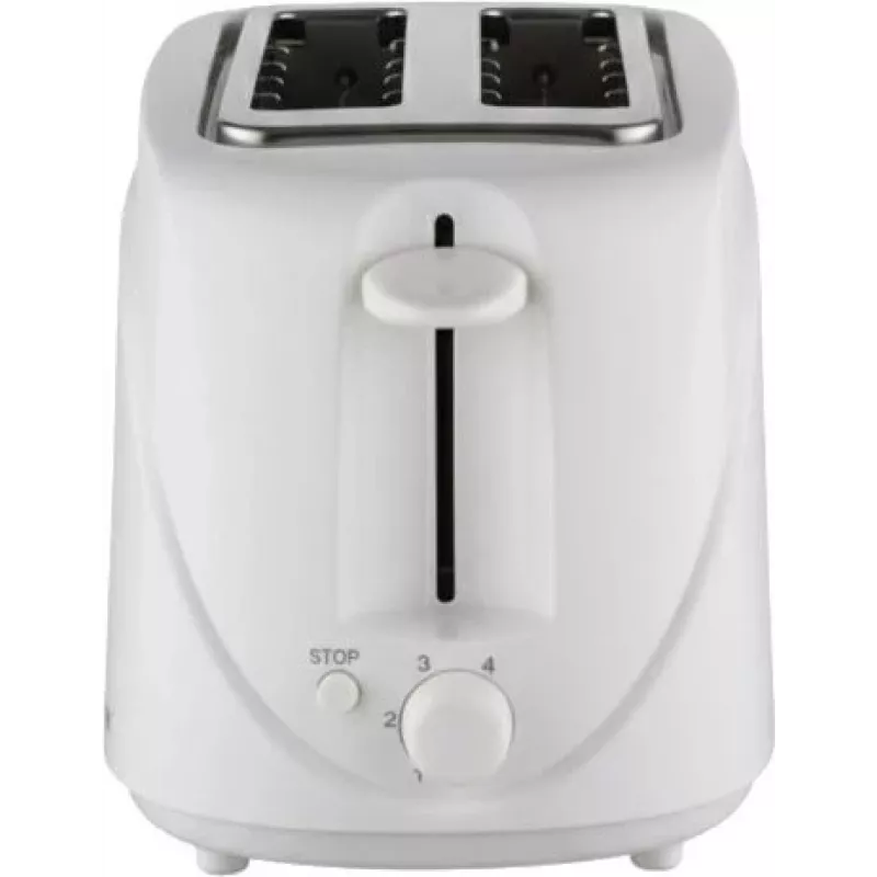 Techwood TGP-222 broodrooster voor 2 sneden 700 W, wit (TGP-222)