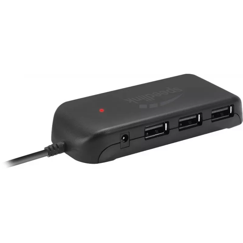 Speedlink Snappy Evo USB 2.0-hub met 7 poorten (SL-140005-BK)