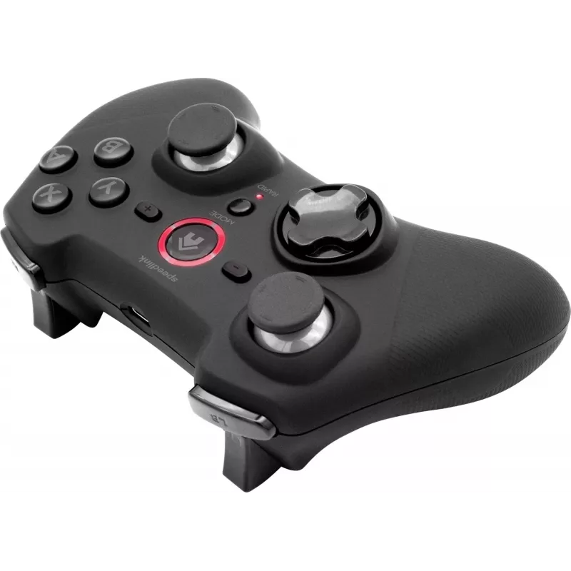 Speedlink Rait draadloze gamepad voor Nintendo Switch/OLED/PC/Android (SL-330402-RRBK)