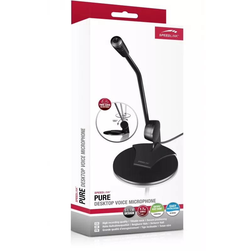 Speedlink Pure microfoon (SL-8702-BK)