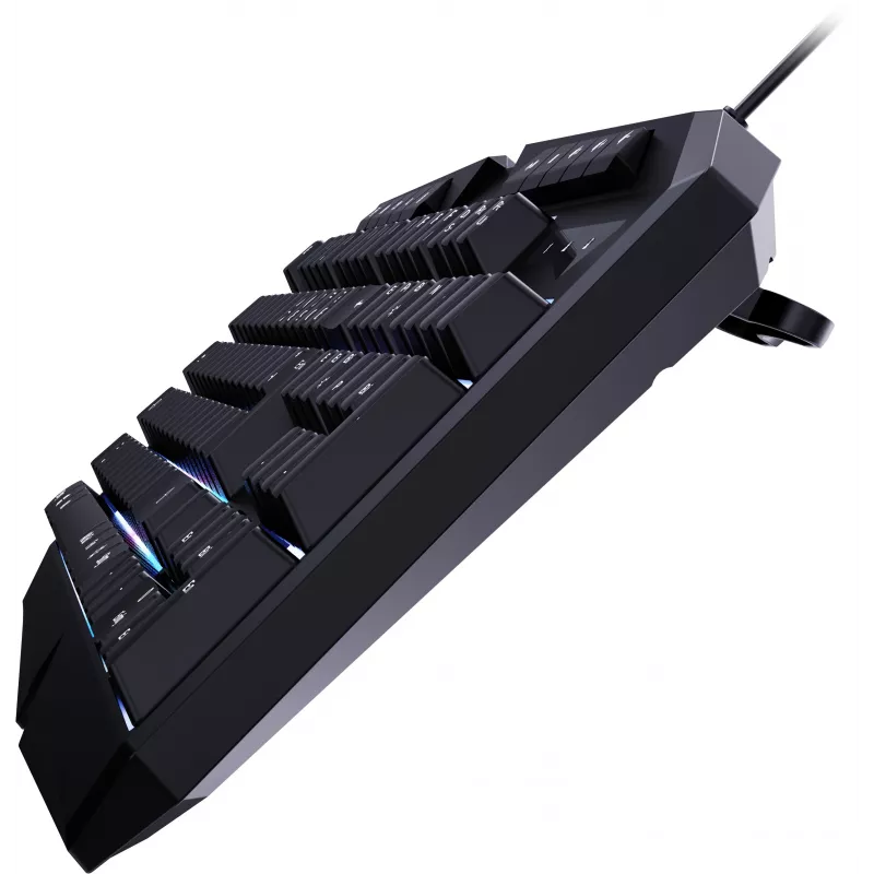 Speedlink Ludicium RGB Rainbow toetsenbord, US-indeling (SL-670004-BK-US)