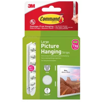 3M Command-strips groot, 4 stuks, wit (7100336547)