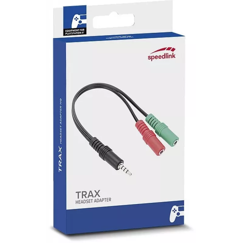 Speedlink Trax headsetadapter voor PS4/Xbox (SL-450103-BK)