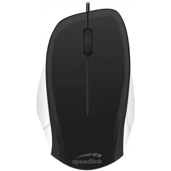 Speedlink Ledgy Silent muis, zwart/wit (SL-610015-BKWE)
