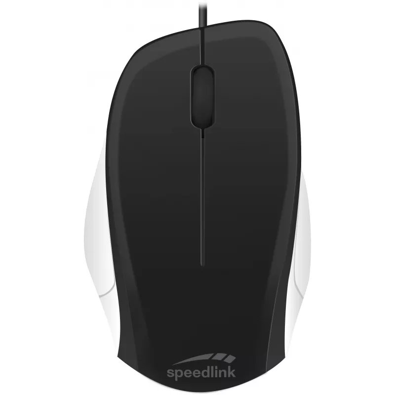 Speedlink Ledgy Silent muis, zwart/wit (SL-610015-BKWE)
