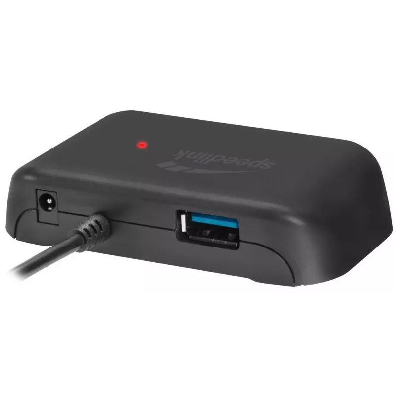 Speedlink Snappy Evo USB 3.0-hub met 4 poorten (SL-140106-BK)
