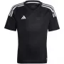 adidas Tiro 23 Competition Match kinderen-shirt - zwart (164 cm)