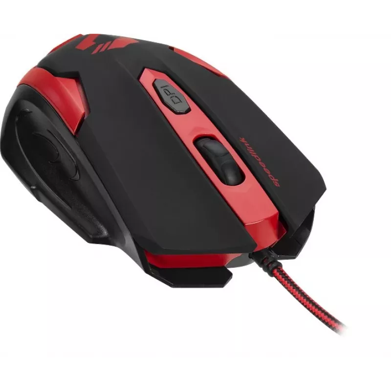 Speedlink Xito bedrade gamingmuis, 5 knoppen, 3200 DPI (SL-680009-BKRD)