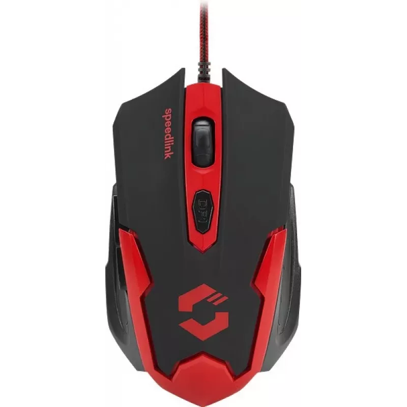 Speedlink Xito bedrade gamingmuis, 5 knoppen, 3200 DPI (SL-680009-BKRD)