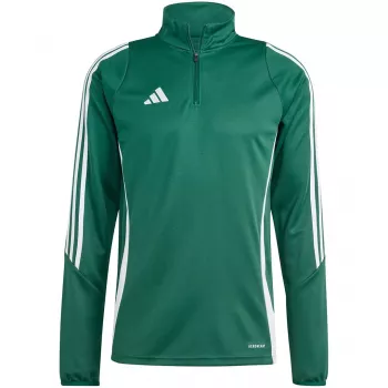 adidas Tiro 24 trainingsshirt sweatshirt groen-wit IS1040 S