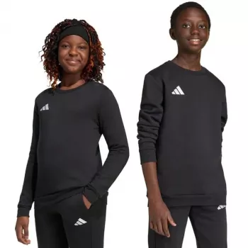 adidas Entrada 26 kindersweatshirt zwart JZ6554 140cm