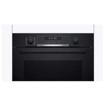 BOSCH Serie 6 inbouwoven met AirFry, 71L, pyrolyse zelfreiniging, zwart (HBG578EB3)