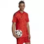ADIDAS heren Condivo 22 keeperstruitje korte mouw rood H21238