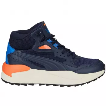 Puma X-Ray Speed Mid WTR kinderschoenen navy blauw 387385 02