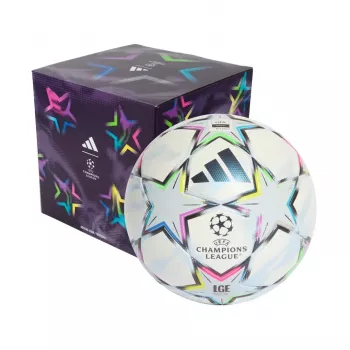 adidas UCL League 26/27 League Stage Box voetbal maat 4 wit/blauw/roze/groen KE9771