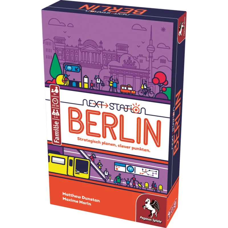 PEGASUS Next Station Berlin – roll-and-write-bordspel (Duitse uitgave)