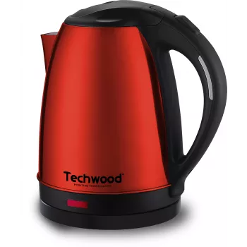 Techwood TBI-1855 draadloze waterkoker van roestvrij staal, 1.8 L (TBI-1855)