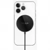 Vonmählen Aura Mini magnetische draadloze oplader met USB-C-kabel, 15W, zwart