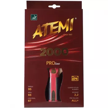 Atemi 2000 Pro anatomisch tafeltennisbatje