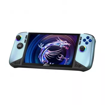 MSI Claw 8 AI+ A2VM Glacier Blue Edition-254PL handheld gaming-pc - Intel Core Ultra 7 258V, 32GB LPDDR5x, 1TB SSD, 20,3 cm (8 inch) FHD 120Hz touchscreen, Intel Arc Graphics, Windows 11 Home