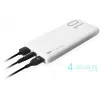 Silicon Power GP15 10000 mAh powerbank, wit (SP10KMAPBKGP150W)