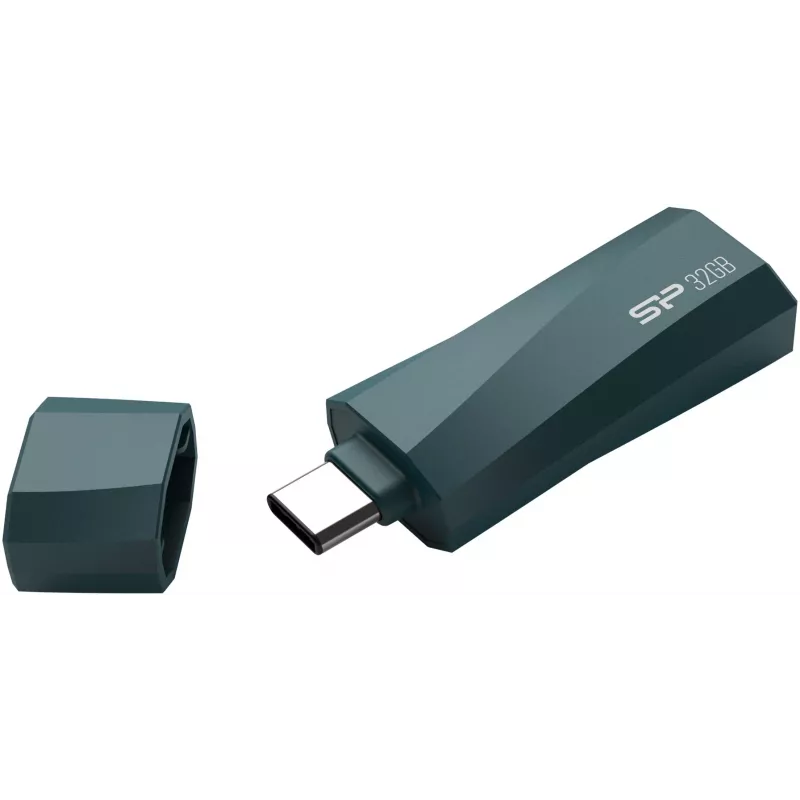 Silicon Power Mobile C07 32GB USB 3.2 Gen 1 Type-C USB-stick, blauw (SP032GBUC3C07V1D)