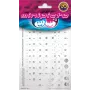 Kolm Lõvi Minipicto Ests, toetsenbordstickers (KB-UNI-EE01-WHTLTGRY)