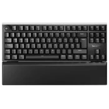be quiet! Light Mount TKL stille tactiele mechanische gaming-toetsenbord, RGB-achtergrondverlichting, tenkeyless, bedraad, zwart