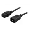 BlueWalker PowerWalker stroomkabel IEC 60320 C19 naar C20 1,8 m zwart