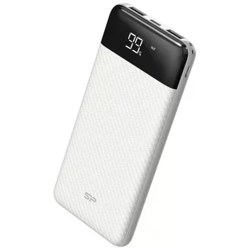 Silicon Power GP28 10000 mAh powerbank, wit (SP10KMAPBKGP280W)